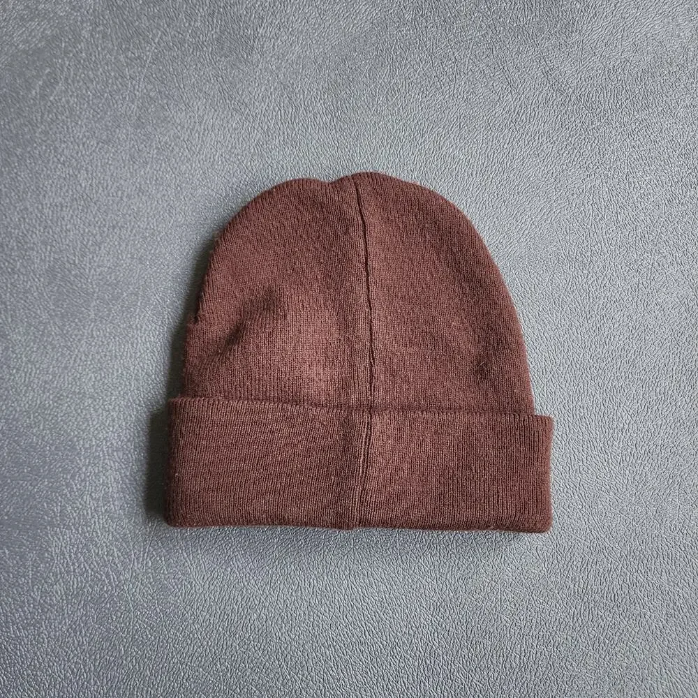 Vintage Y2K Cleveland Browns Brown Beanie Hat OSFM